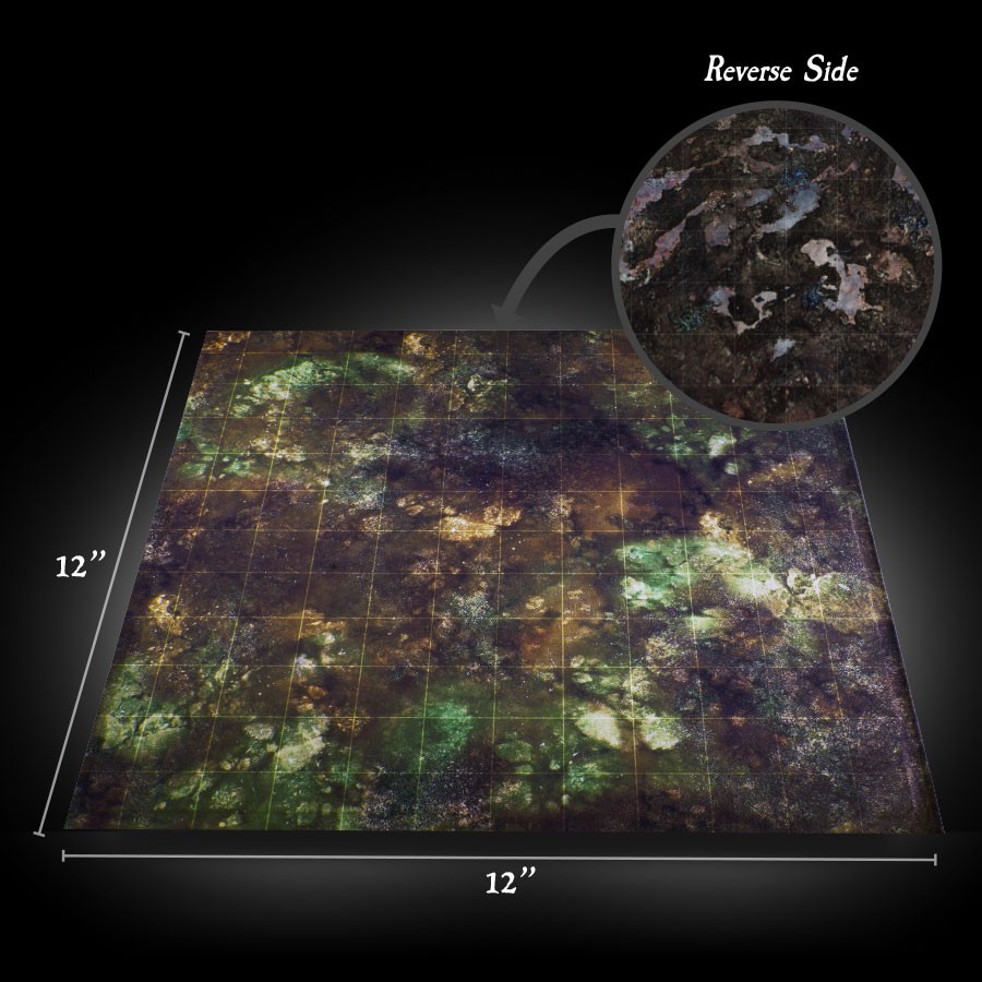 12x12 Swamp Water / Dismal Quagmire (w/grid)