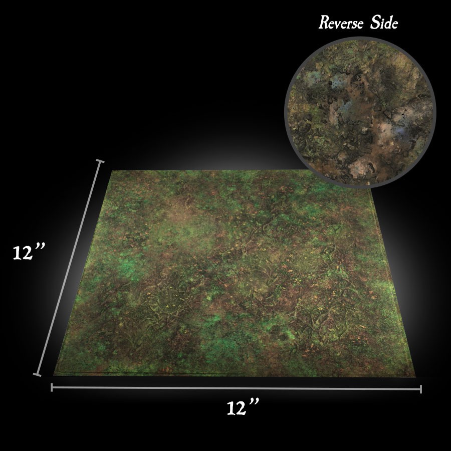 12x12 Forest Patchy Ground / Soggy Bog (GRIDLESS)