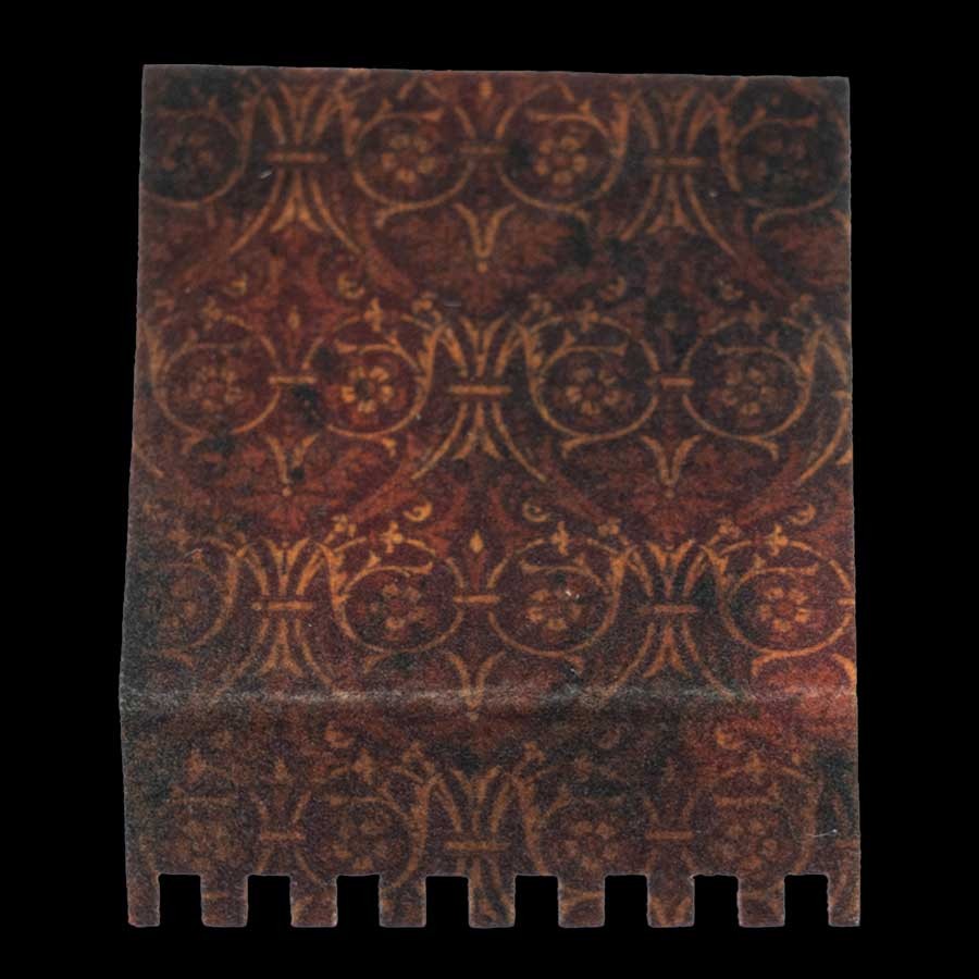 Market Stall Canvas - Red & Gold Brocade