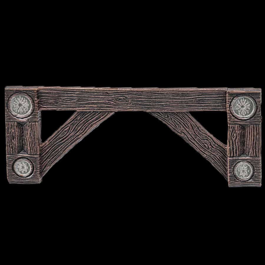 Wooden Open Arch - Wall Façade