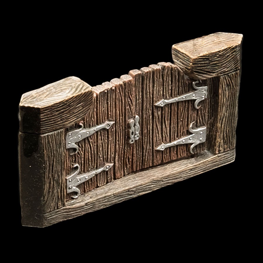 Tudor Double Door Wall