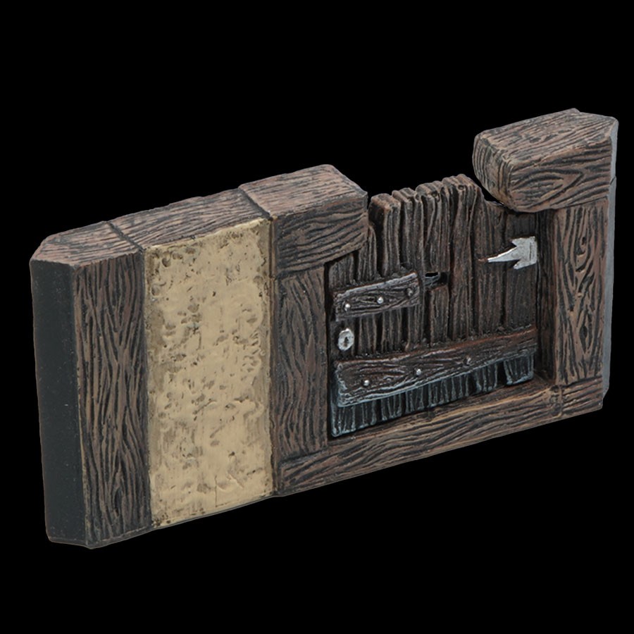 Tudor Offset Ramshackle Door Wall