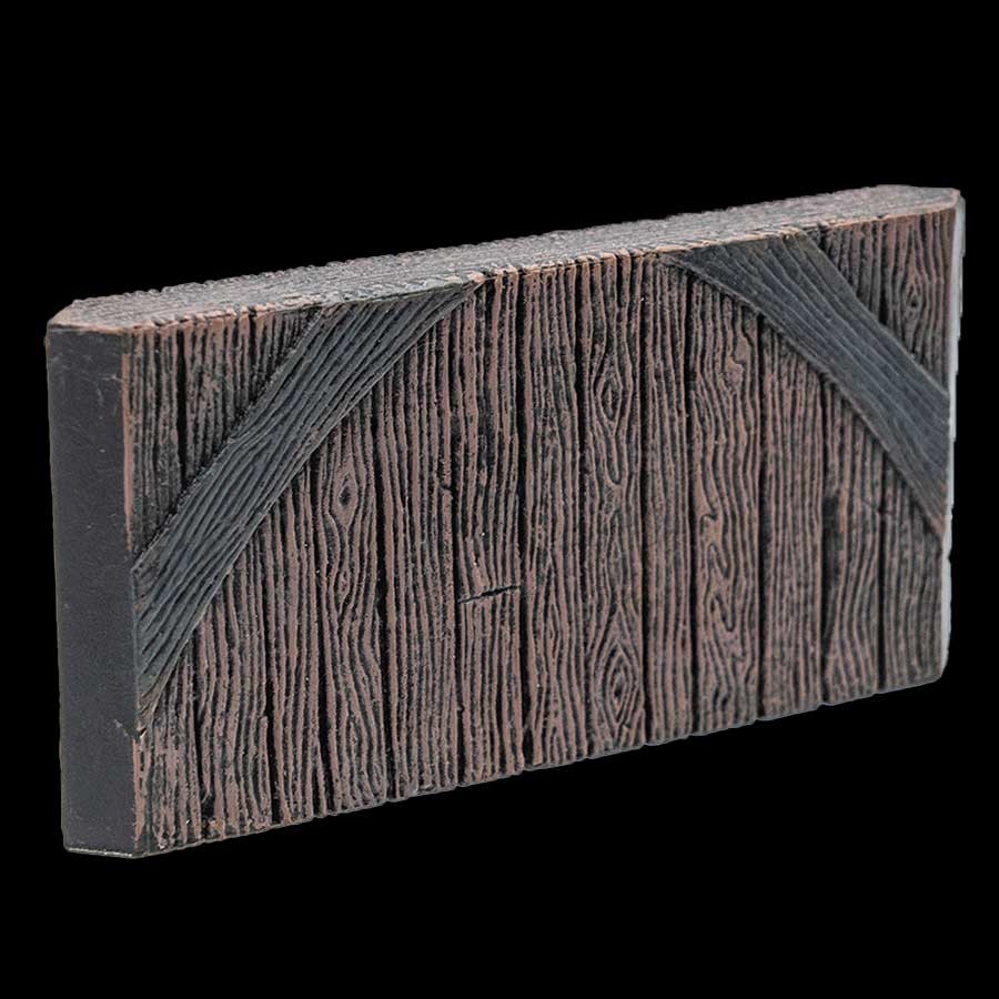 Rustic Wood Solid Wall