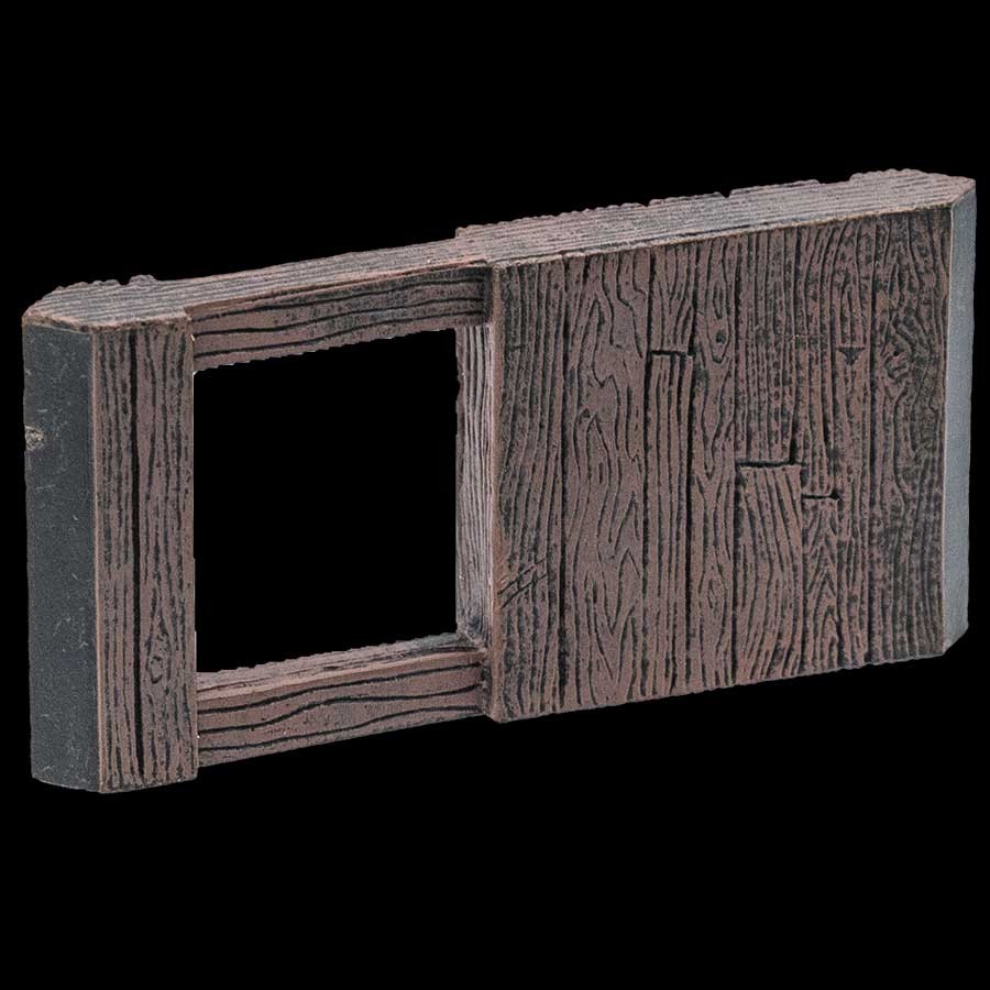 Rustic Wood Secret Door Wall