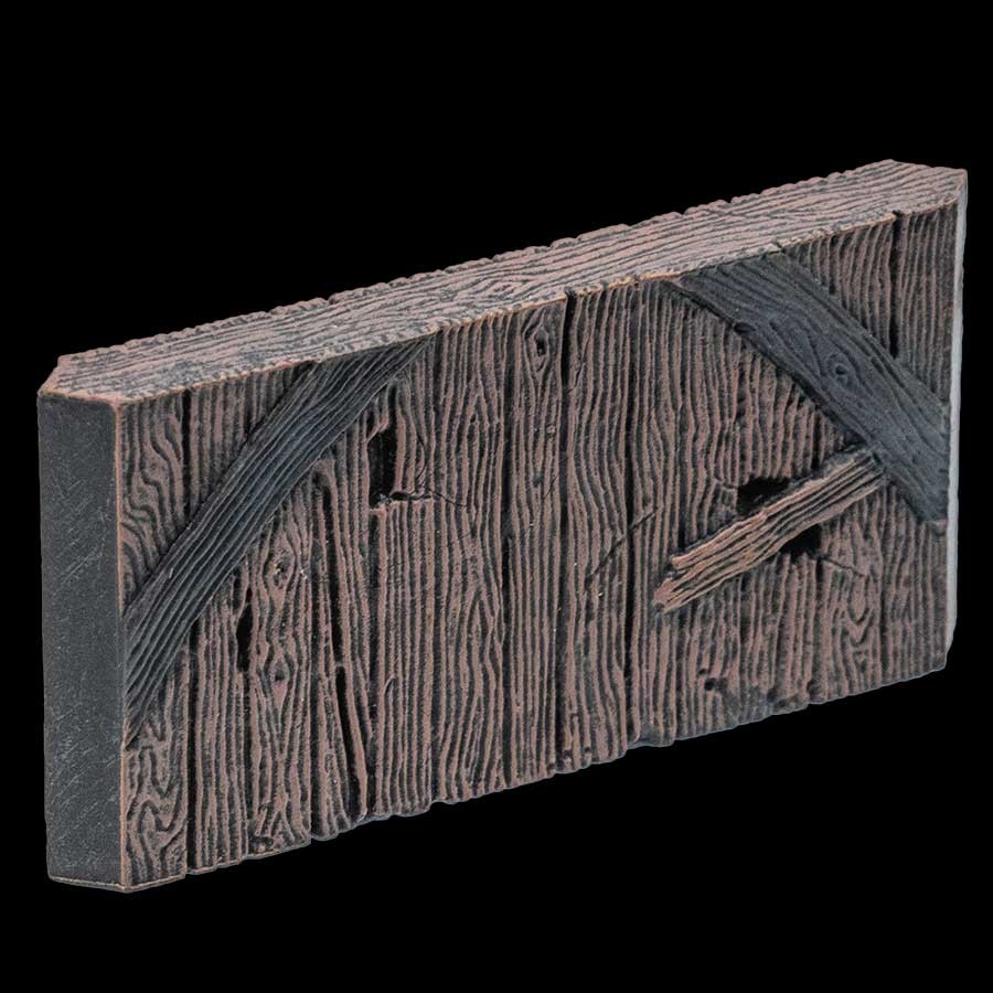 Rustic Wood Ramshackle Wall