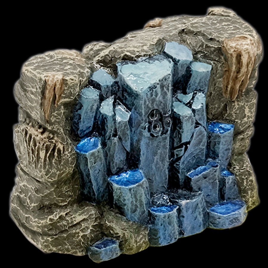 Freestanding Basalt Wall - LED Socket