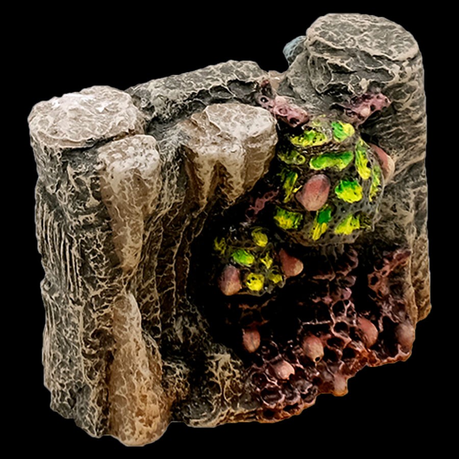 Freestanding Mushroom Cavern Wall