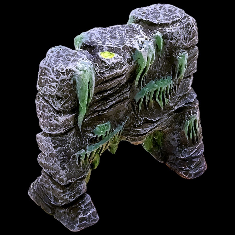 Freestanding Low Arch Cavern Wall - Underdoom