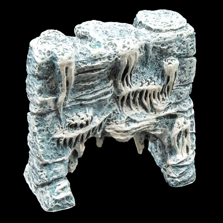 Freestanding Low Arch Cavern Wall - Ice